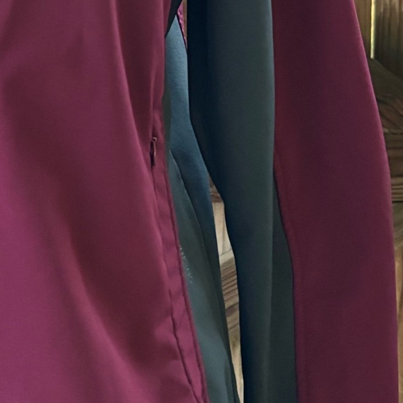 Black Diamond Double Diamond 2 Tone Plum & Gray Full Zip Jacket Size M - Picture 8 of 14